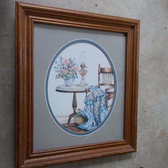 Vintage print matted & Framed - Picture 4 of 6